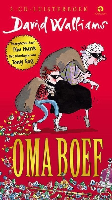 Luisterboek: Oma Boef van David Walliams, Ophalen of Verzenden, Cd, Kind