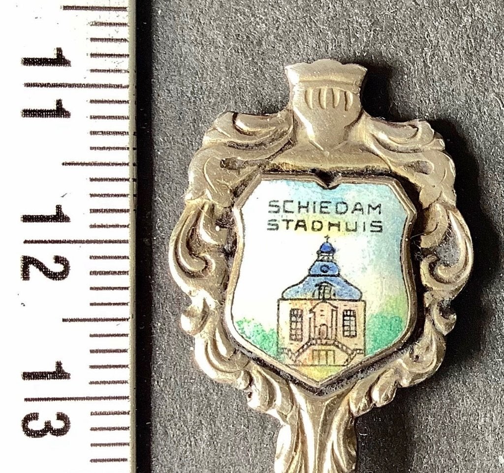lepel, Stadhuis, Schiedam, type 1 (L19, Ophalen of Verzenden, Gebruikt