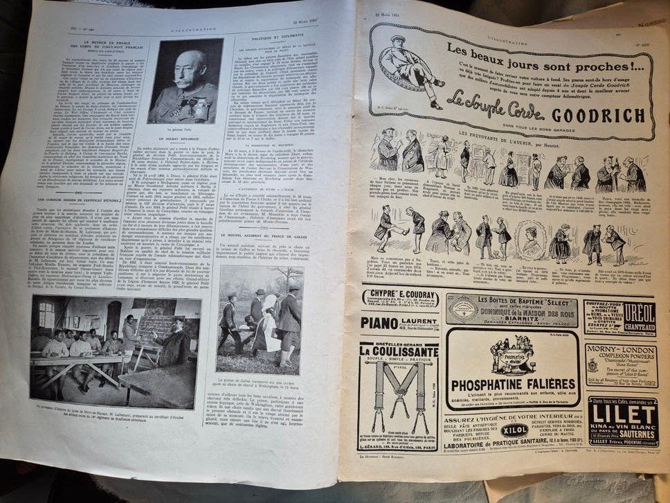 L'Illustration 1924 - Historisch Frans tijdschriften, Ophalen of Verzenden, Gelezen