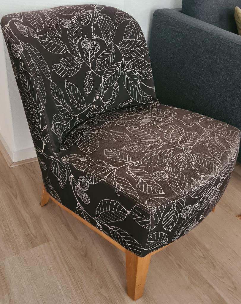 Twee flauteuils aanwezig, Ophalen, Gebruikt, 75 tot 100 cm, Stof