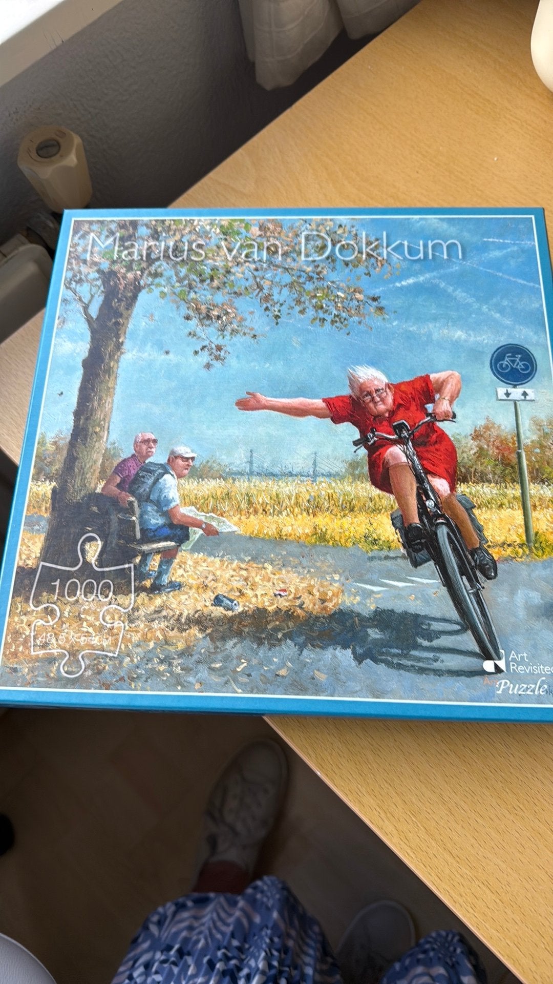 Marius van Dokkum puzzel, Ophalen of Verzenden, 500 t/m 1500 stukjes, Zo goed als nieuw, Legpuzzel