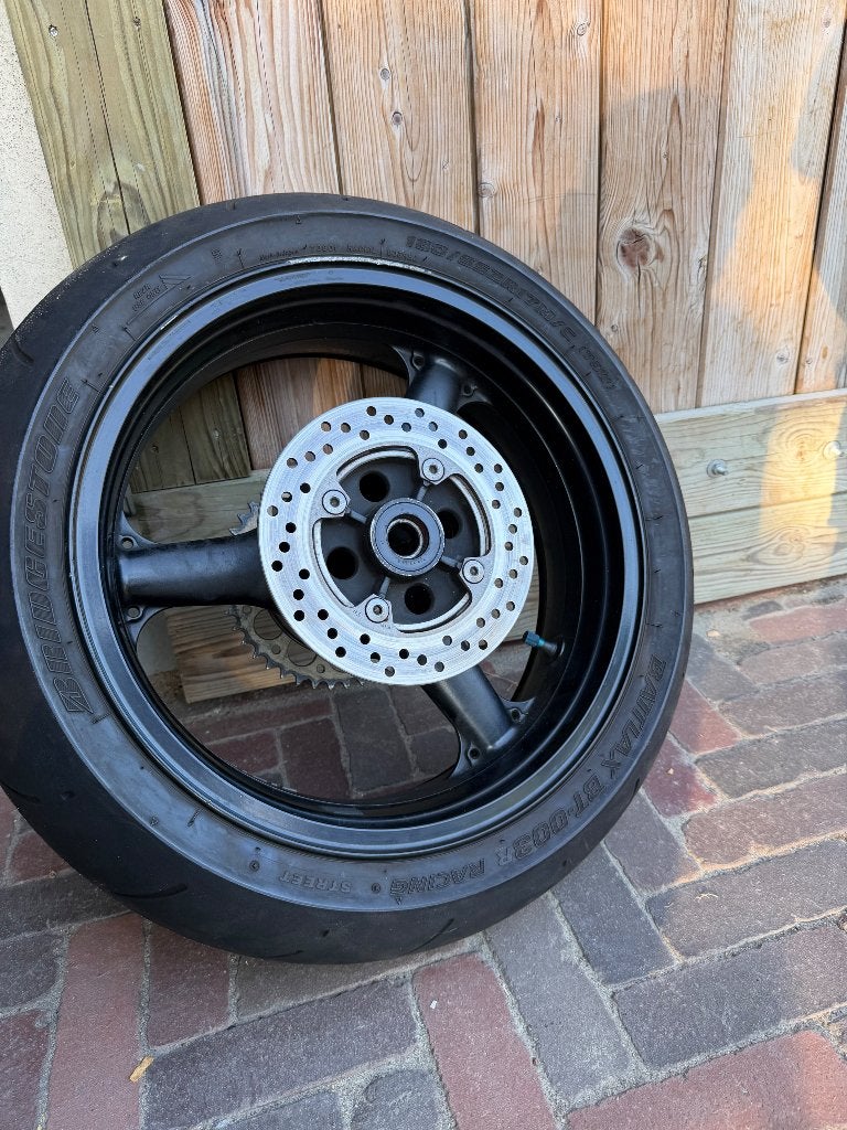 Complete velgen Zx6R en Zx6RR, Motoren, Onderdelen | Kawasaki, Ophalen, Gebruikt