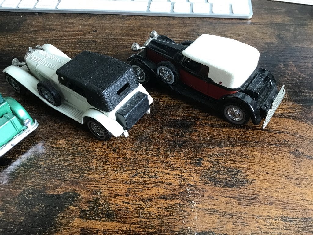 4 matchbox Yesteryear, Ophalen of Verzenden, Zo goed als nieuw, Auto's