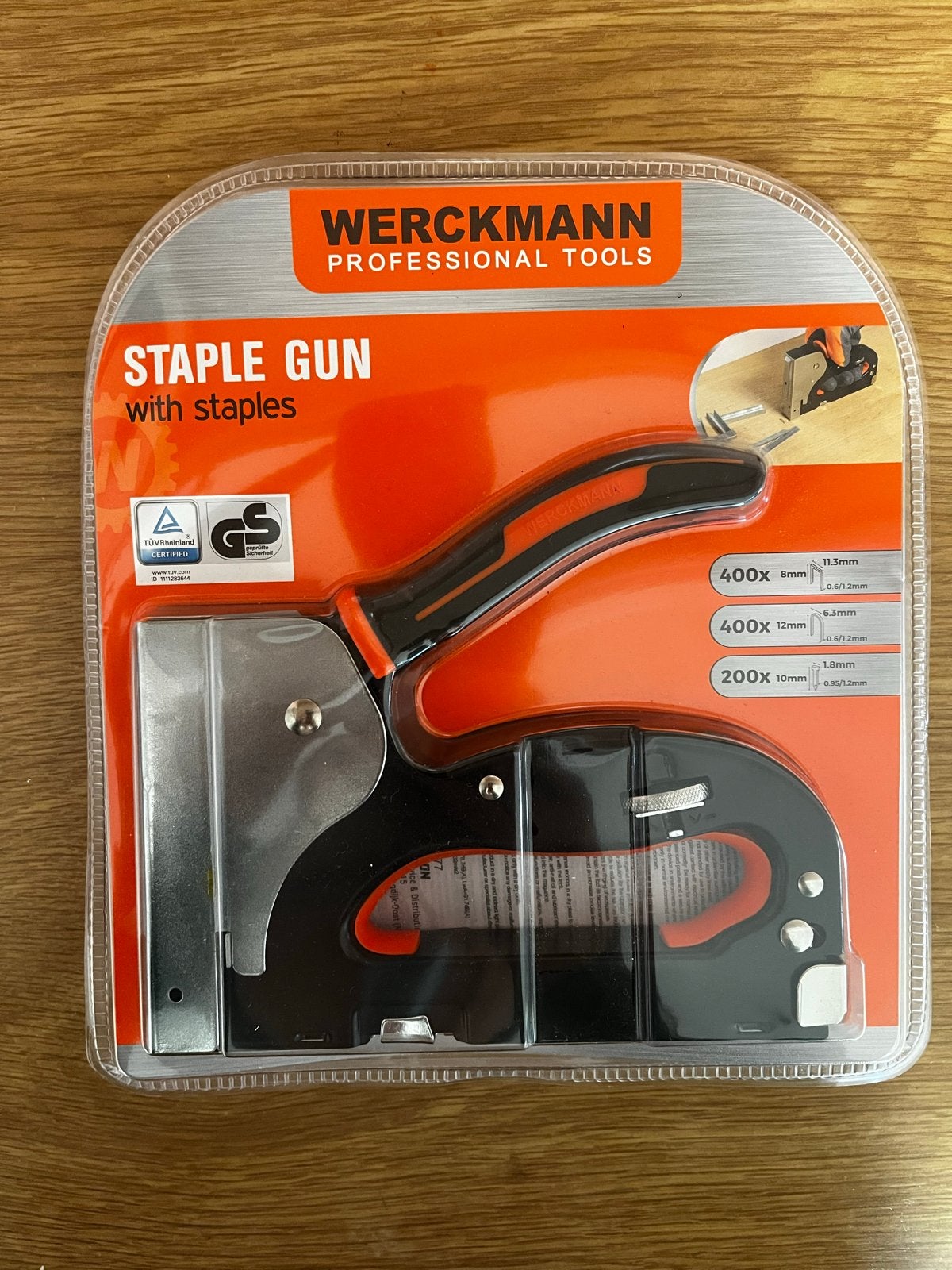 Nieuwe Werckmann Nietpistool (Tacker) van Action, Ophalen, Nieuw, Tacker/nietmachine, Overige merken