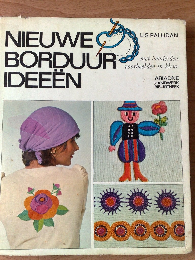 Nieuwe Borduur ideeën , Lis Paludan, Hobby en Vrije tijd, Borduren en Borduurmachines, Verzenden, Zo goed als nieuw, Borduurpakket