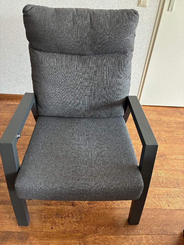Tuinstoel, Tuin en Terras, Ophalen, Zo goed als nieuw, Aluminium, Verstelbaar