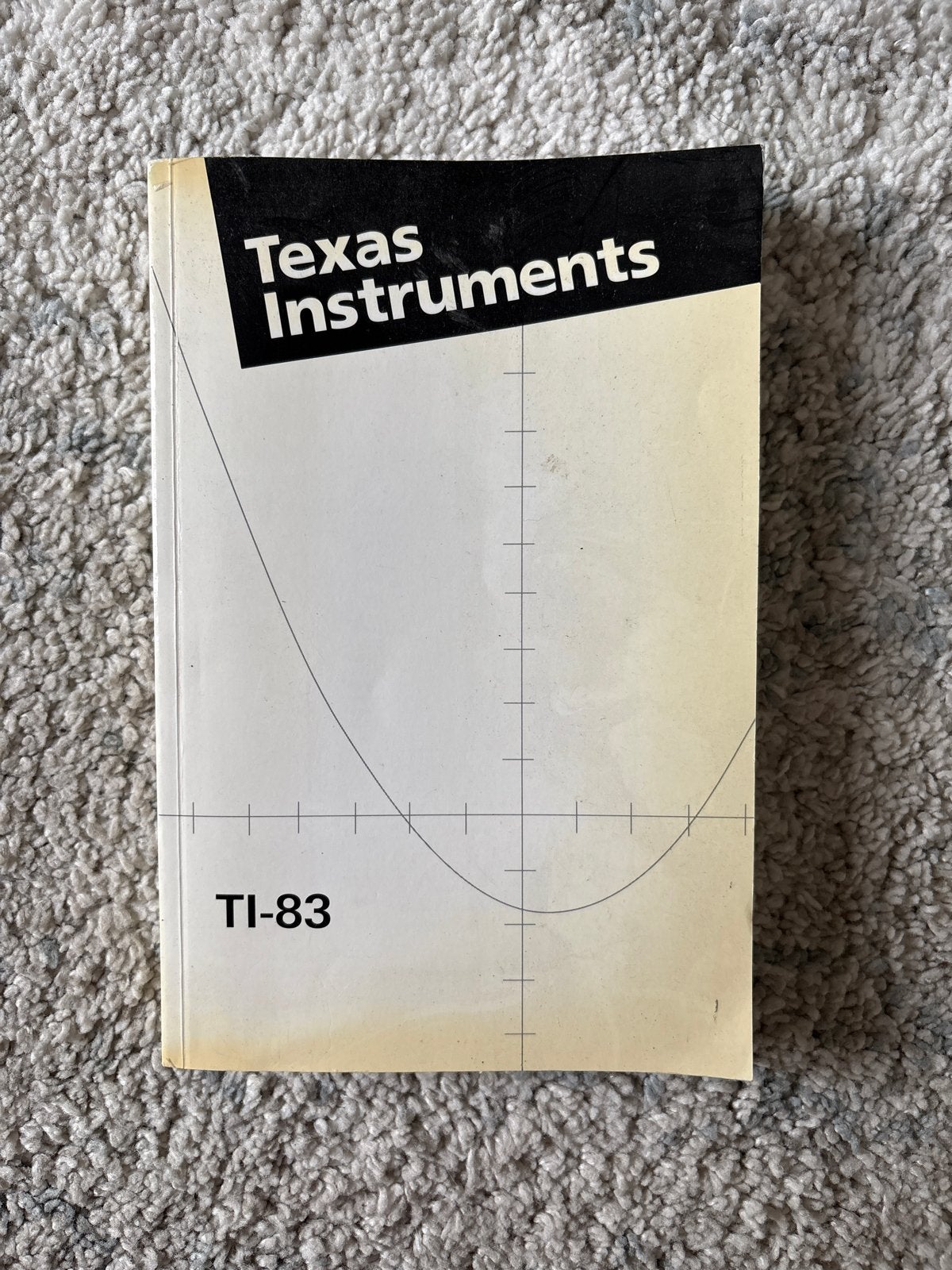 Texas Instruments TI-83 Grafische Rekenmachine Handleiding, Boeken, Studieboeken en Cursussen, Ophalen of Verzenden, Beta, Gelezen