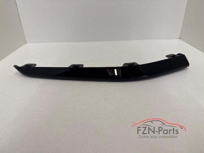 VW Golf 7 R-Line facelift bumper lijst Hoogglans zwart Links, Auto-onderdelen, Ophalen of Verzenden, Nieuw, Bumper