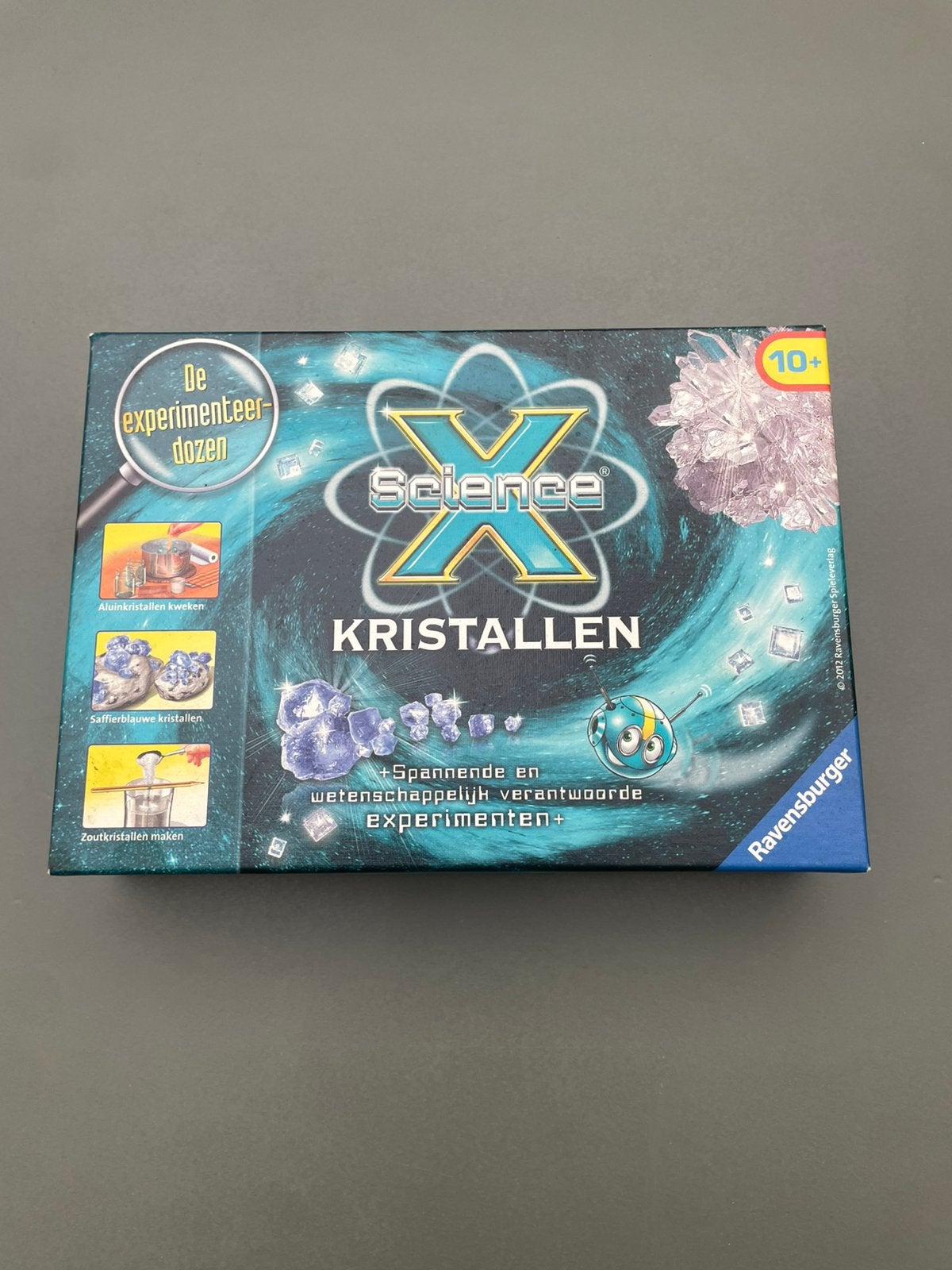 Science kristallen, Ophalen, Zo goed als nieuw