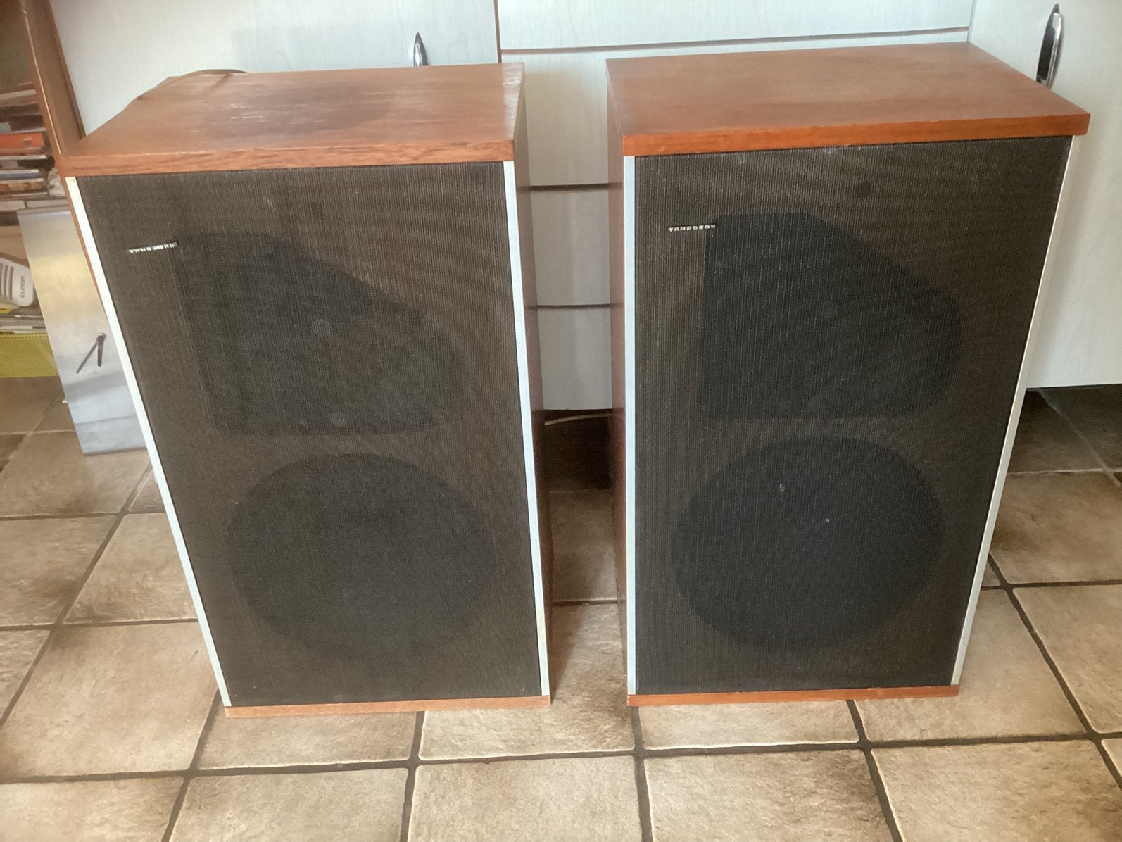 Tandberg TL 5020 luidspeakers, Audio, Tv en Foto, Luidsprekers, Ophalen, Gebruikt, Minder dan 60 watt, Overige merken