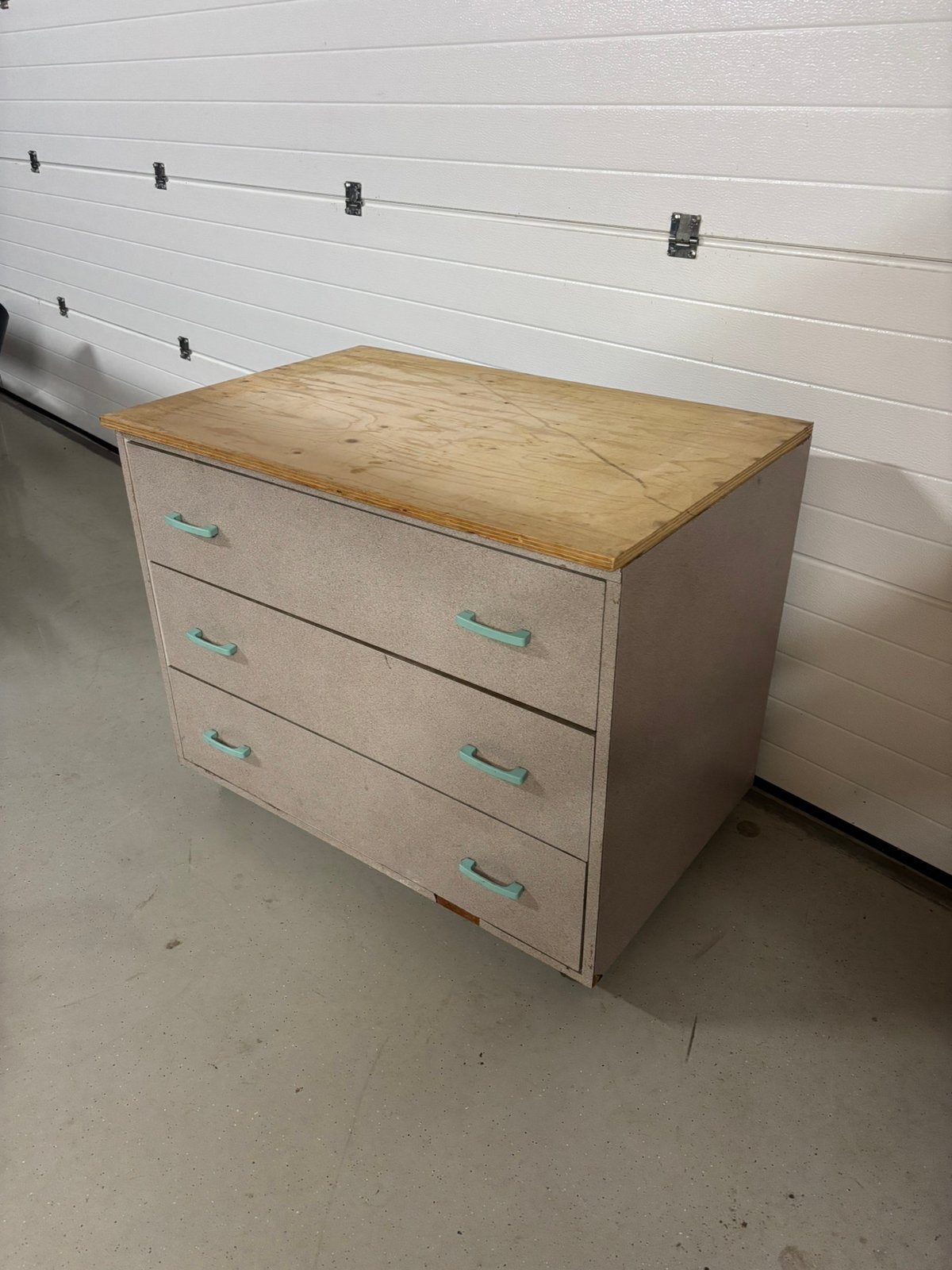 Praktische lade kast op zwenkwielen met 3 ruime lades, Zo goed als nieuw, 3 of 4 laden, Minder dan 100 cm, 25 tot 50 cm