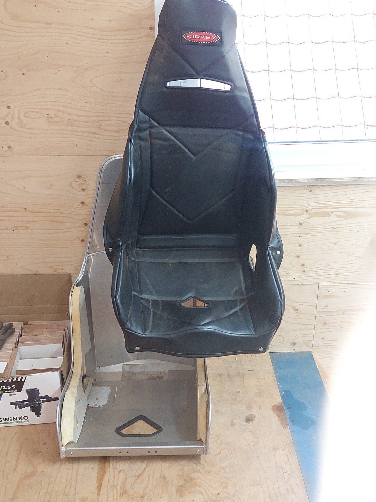 Kirkey Racing Fabrication Aluminium Race Stoel, Ophalen of Verzenden, Gebruikt