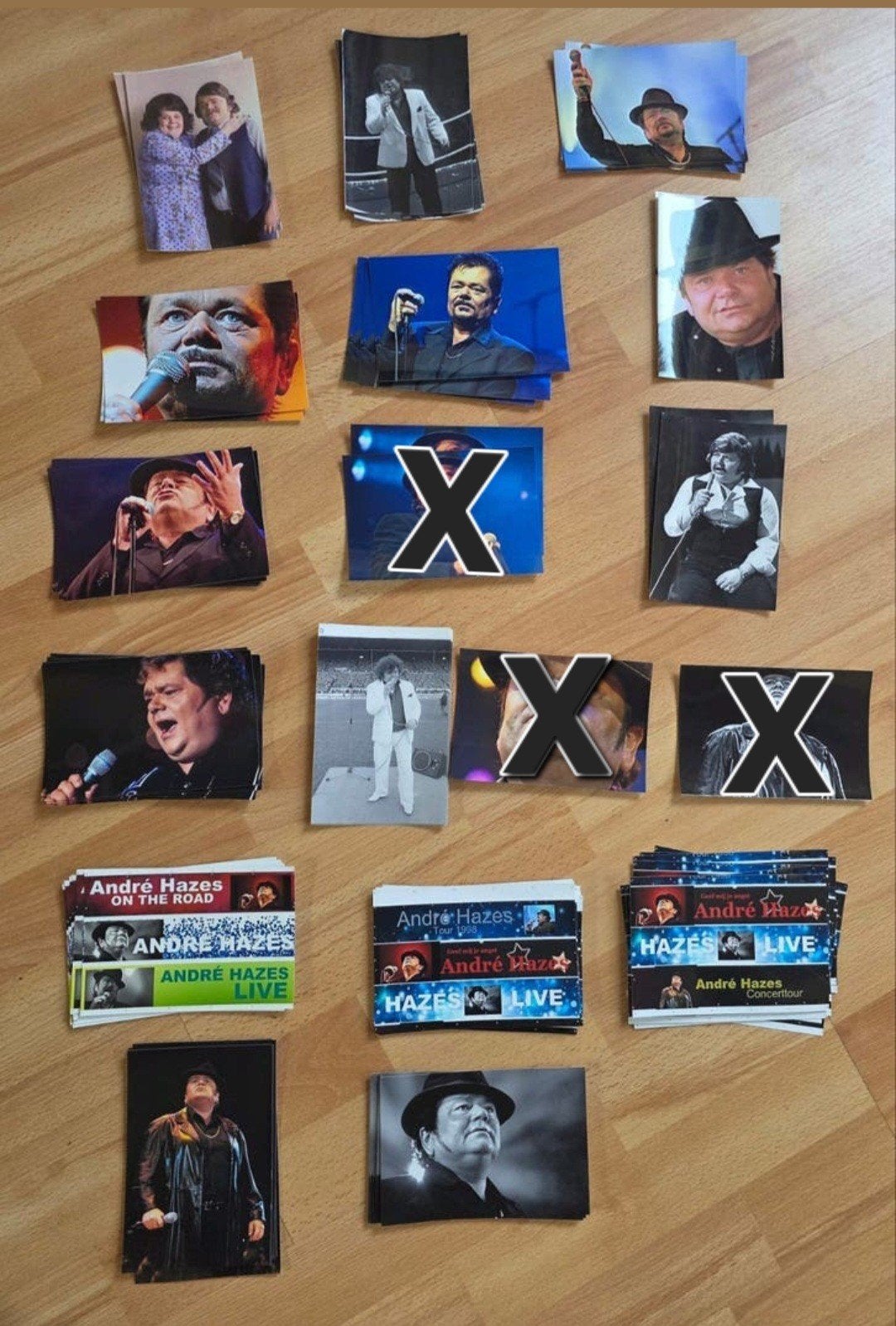 André Hazes Foto's Collectie van 15 stuks., Ophalen of Verzenden, Zo goed als nieuw, Foto of Kaart