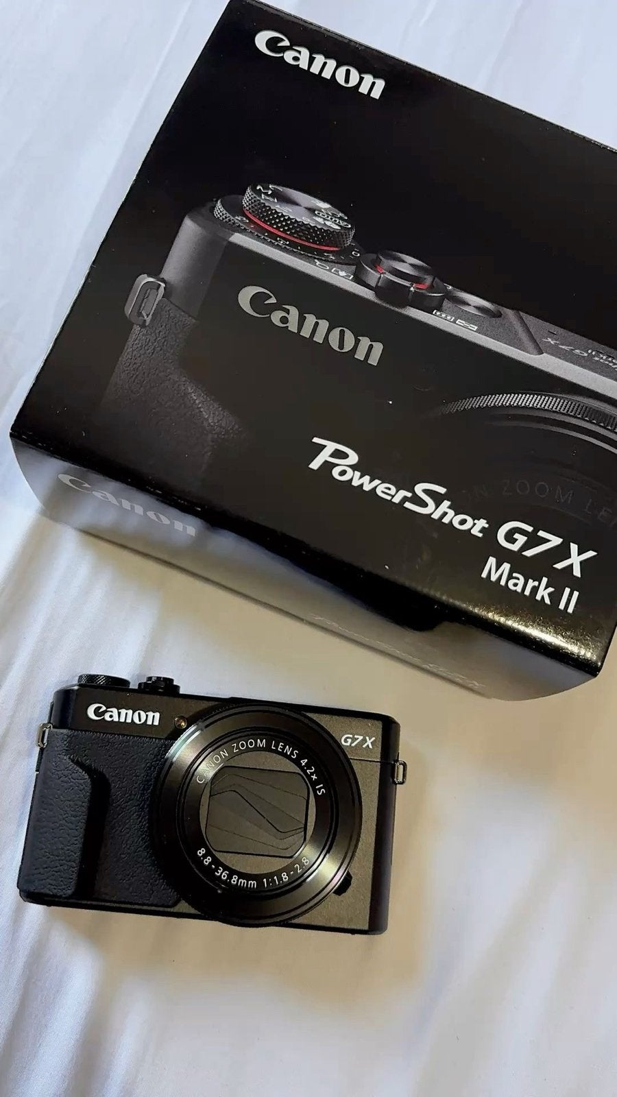 Canon PowerShot G7X Mark II, Ophalen, Canon, Beeldstabilisatie, Nieuw