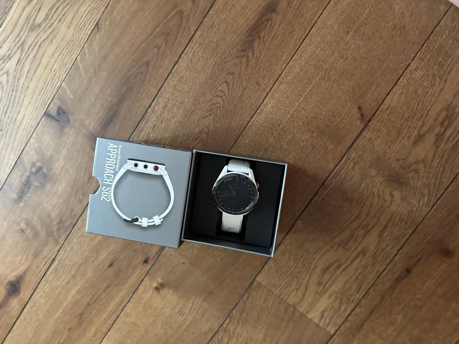 Golf horloge approach S62, Ophalen of Verzenden, Zo goed als nieuw, Zwart, Android
