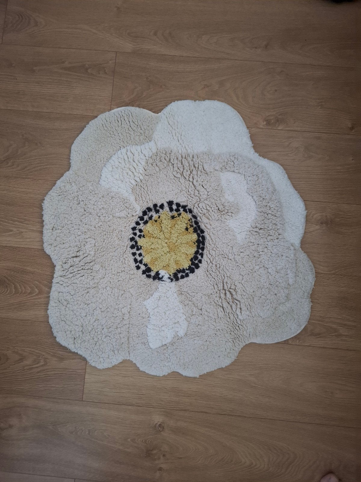 badmat bloem, Nieuw, Ophalen of Verzenden, Antislip, Beige