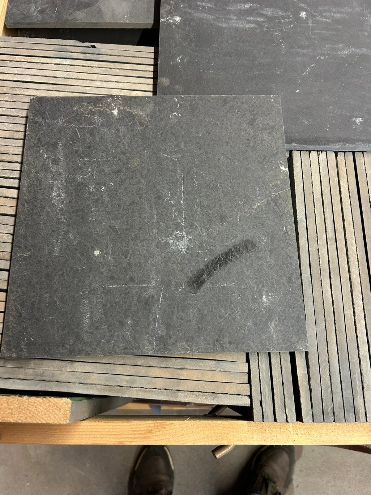 Partij leistenen tegels mustang, Ophalen, Overige materialen, Nieuw, 10 m² of meer