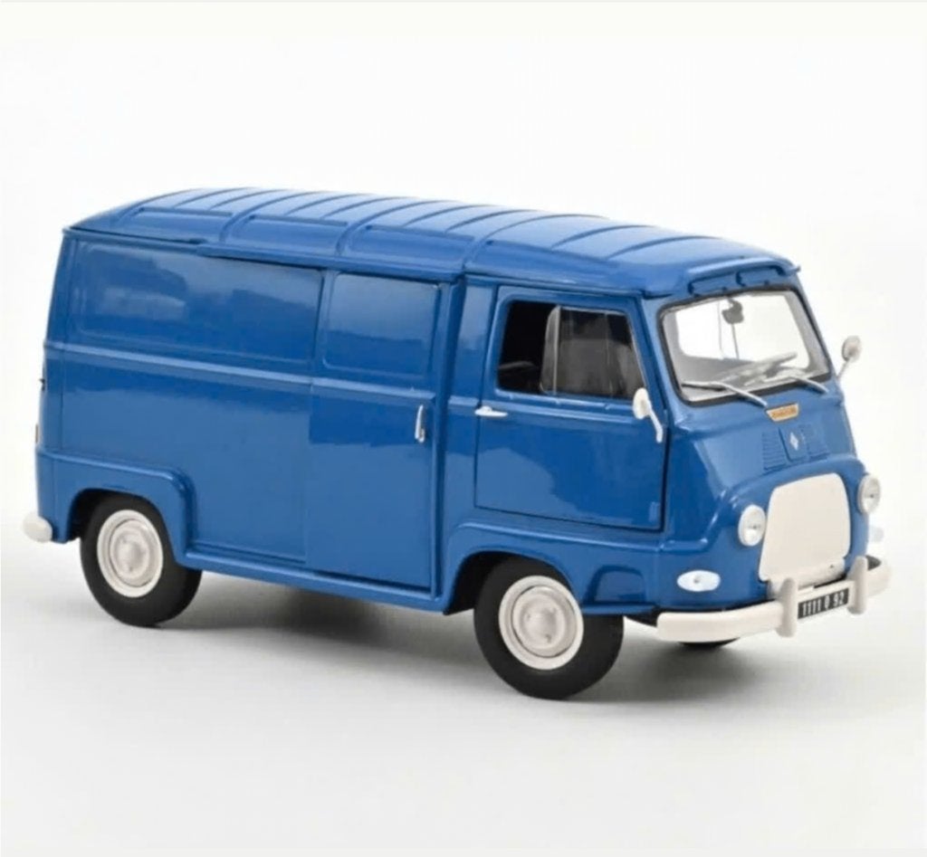 Renault Estafette 1967 Saviem Blauw schaal 1/18 NOREV 185122