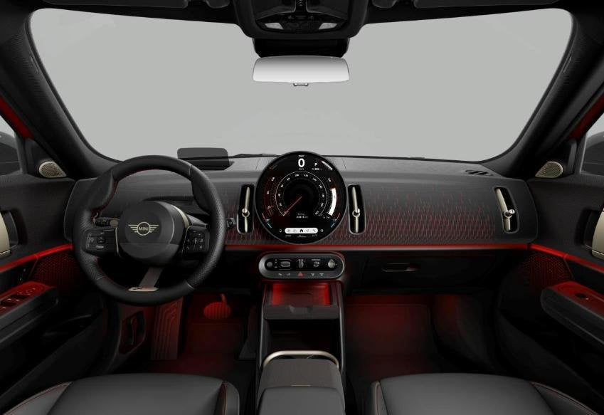 MINI Countryman SE ALL4 John Cooper Works L Glazen panoramad, Auto's, Automaat, Dealer onderhouden, Countryman, Met garantie (alle)