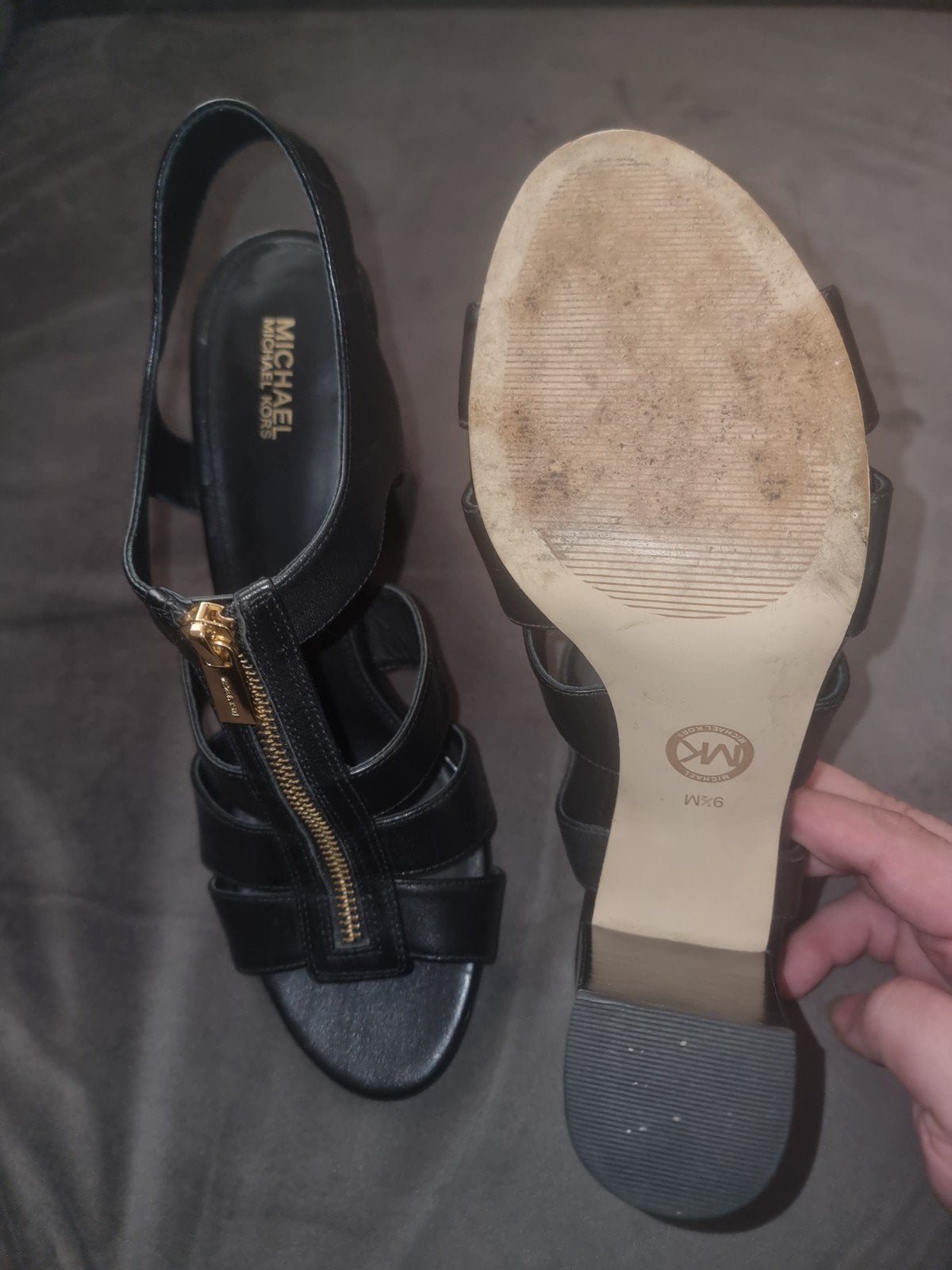 Michael Kors sandalen maat 39, Ophalen, Michael Kors, Zwart, Sandalen of Muiltjes