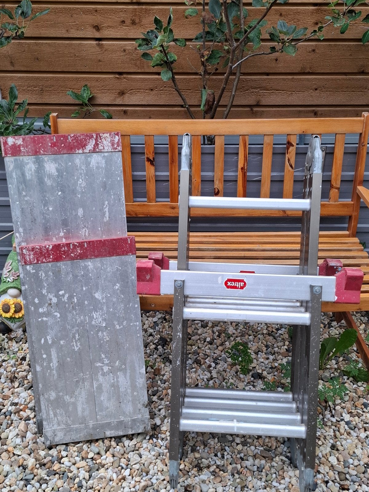 Altrex ladder en steiger, Ophalen, Gebruikt