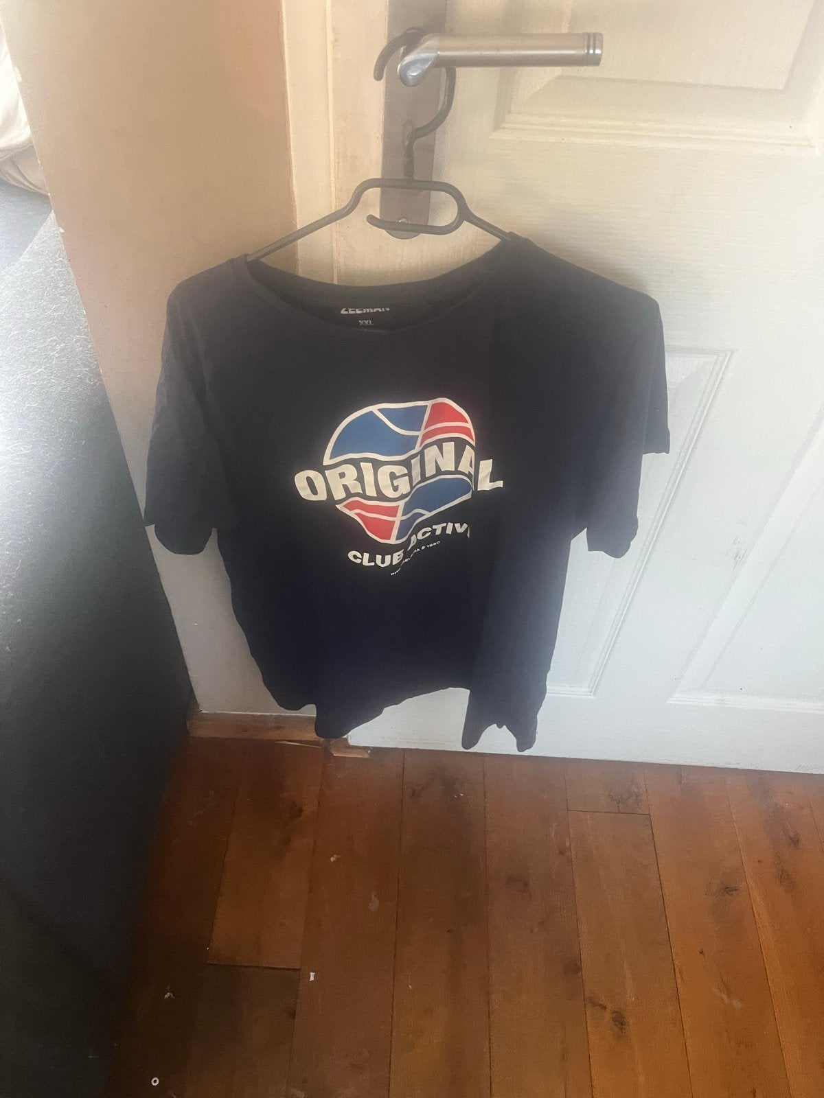 Zwart Zeeman T-shirt XXL met 'Original' opdruk, Kleding | Heren, T-shirts, Ophalen of Verzenden, Gedragen, Overige maten, Zwart