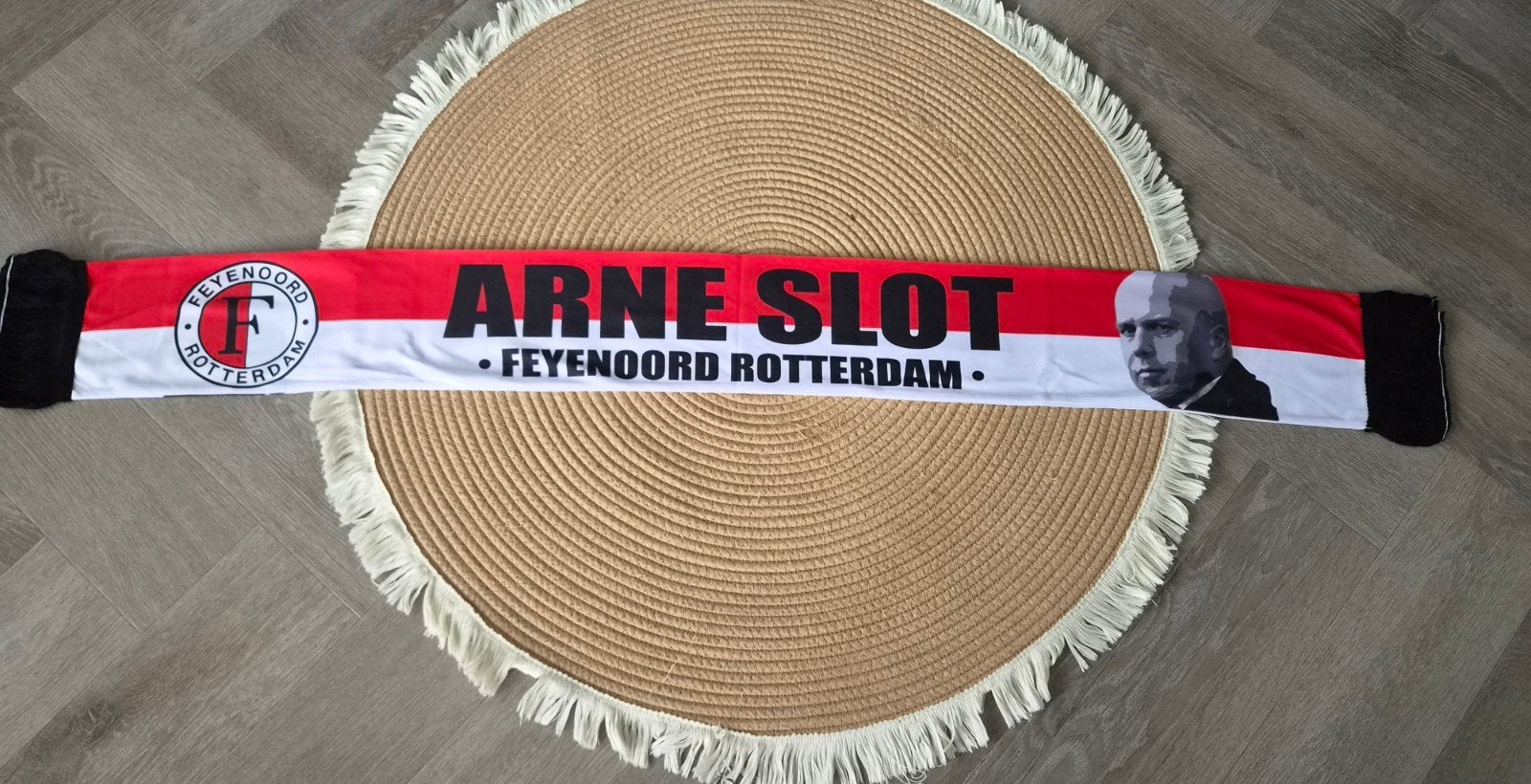 Nieuwe Feyenoord Sjaal - Arne Slot Editie, Feyenoord, Ophalen of Verzenden, Nieuw, Sjaal