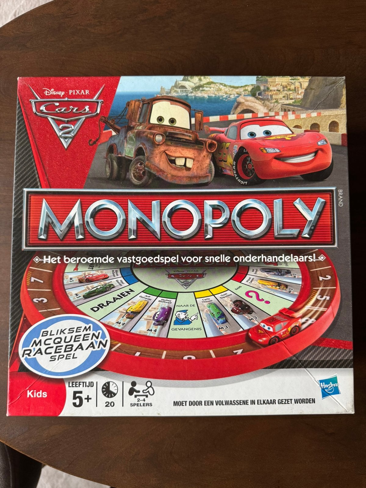 Monopoly cars bordspel, Hobby en Vrije tijd, Gezelschapsspellen | Bordspellen, Ophalen of Verzenden, Zo goed als nieuw