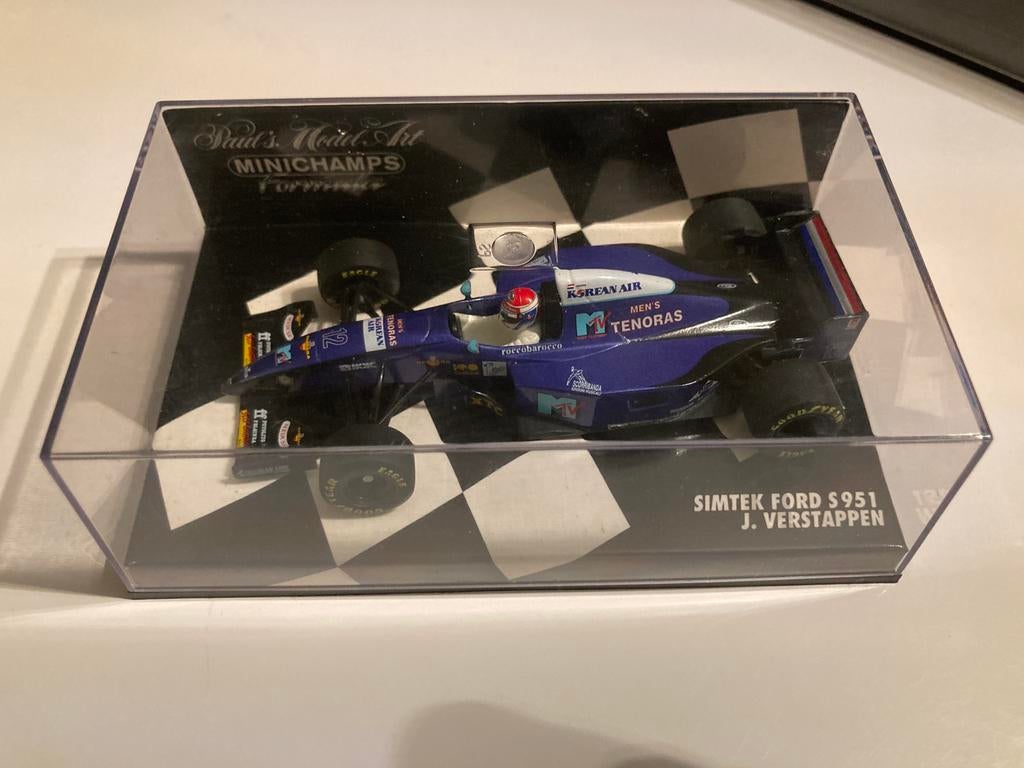 Jos verstappen simtek ford s951 1/43, Ophalen of Verzenden, Nieuw, Formule 1