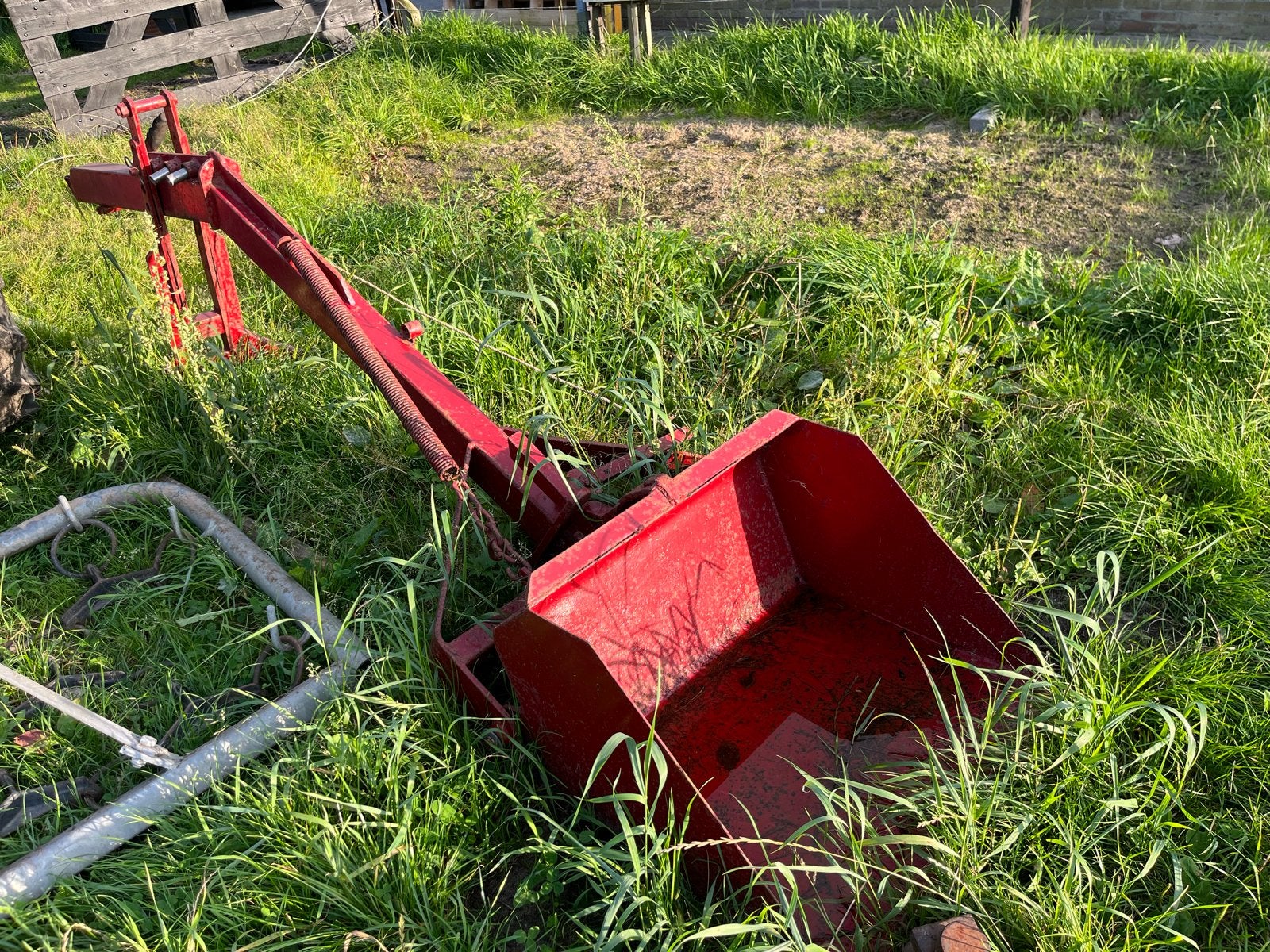 Achterlader voor tractor - Ideaal voor diverse werkzaamheden, Zakelijke goederen, Agrarisch | Werktuigen, Ophalen, Akkerbouw, Grondbewerking