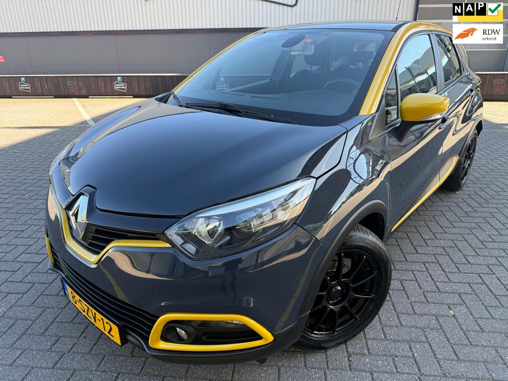 Renault Captur 0.9 TCe Expression*NAVI*APK*AIRCO*ELKT-RAAM*N, Auto's, Renault, Voorwielaandrijving, Gebruikt, Blauw, Start-stop-systeem