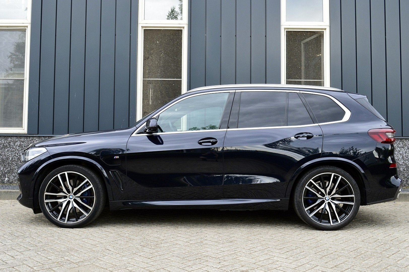 BMW X5 xDrive45e M-Sport High Executive SOH 90% Rijklaarprij, 12 maanden, Gebruikt, 394 pk, Zwart