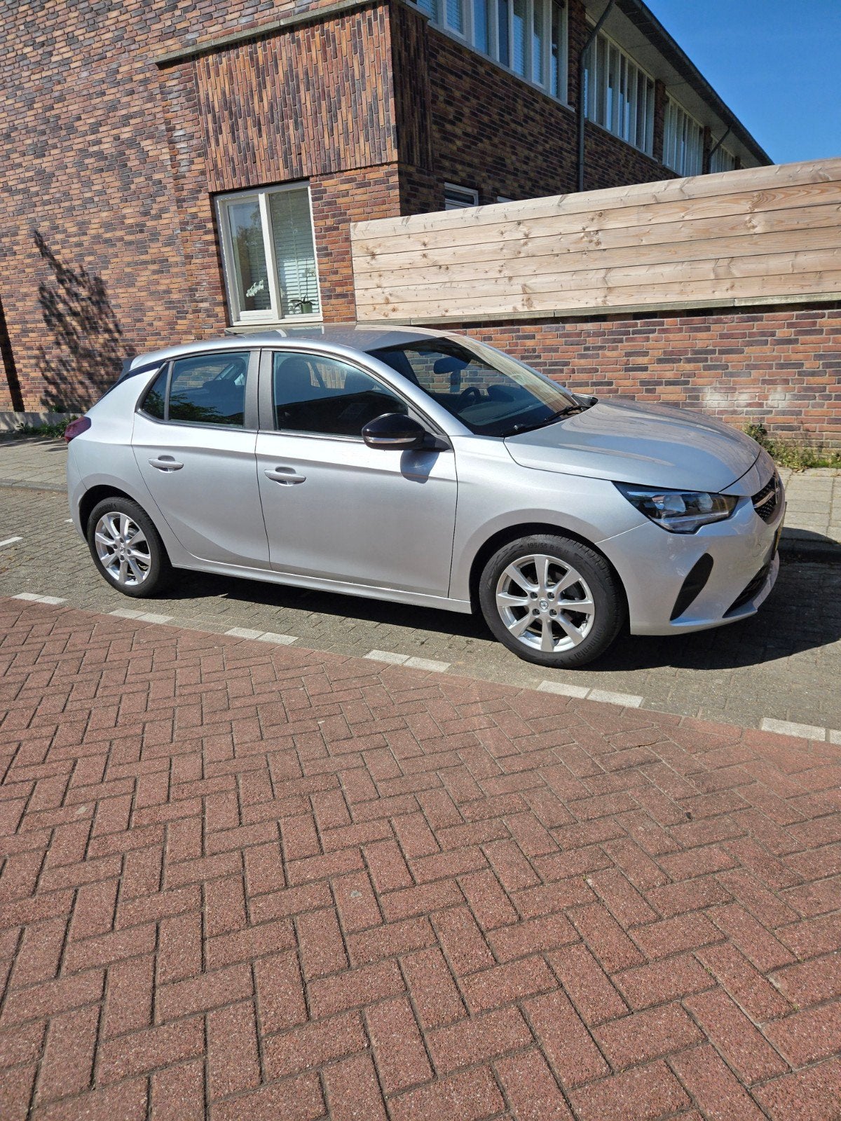 Opel Corsa 1.2 360° camera 30-12-2022 grijs lage kmstand, Auto's, Voorwielaandrijving, Dealer onderhouden, Stof, 74 pk