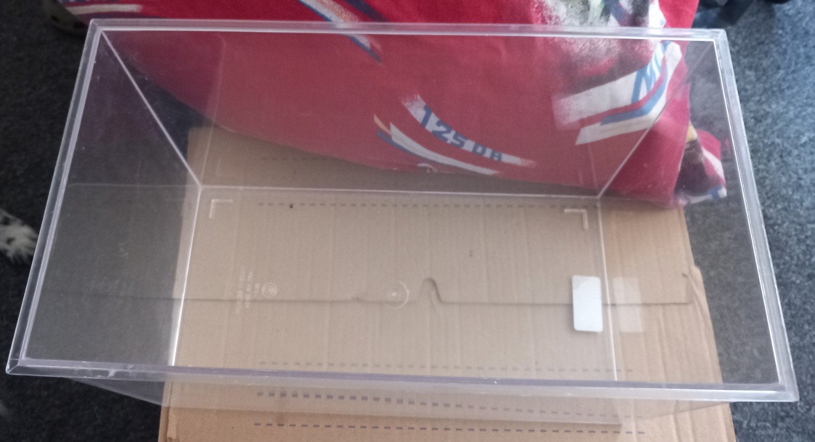 plastic aquarium in nette staat, Dieren en Toebehoren, Vissen | Aquaria en Toebehoren, Ophalen, Gebruikt, Leeg aquarium