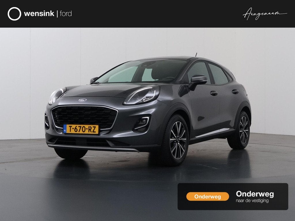 Ford Puma 1.0 EcoBoost Hybrid Titanium | Navigatie | Cruise, Auto's, Ford, Voorwielaandrijving, Bedrijf, Handgeschakeld, 3 cilinders
