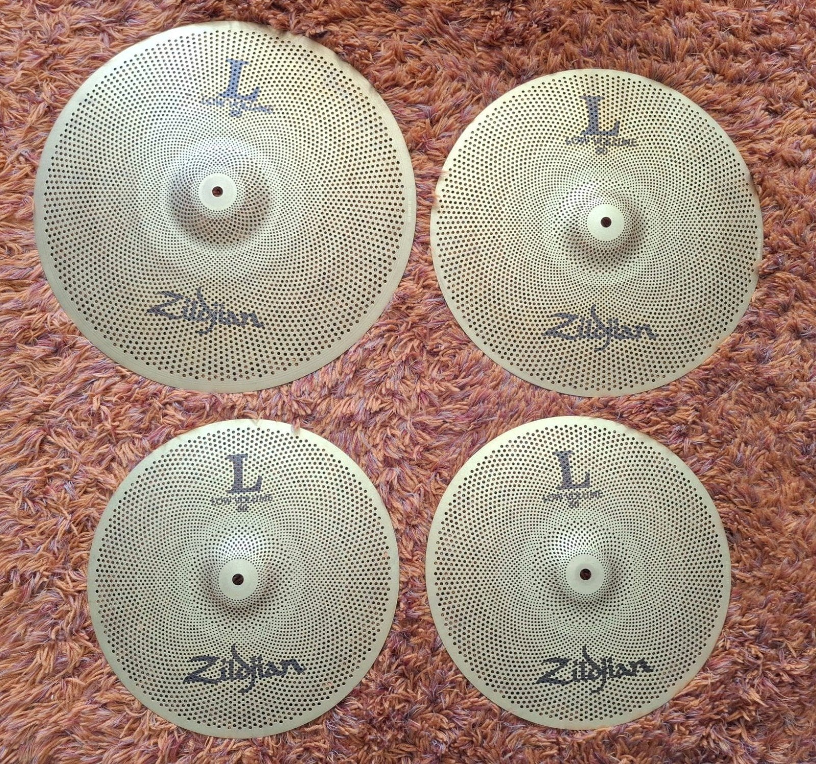 Zildjian Low Volume cymbals bekkens bekkenset cymbal pack, Muziek en Instrumenten, ., Drums of Percussie, Ophalen of Verzenden