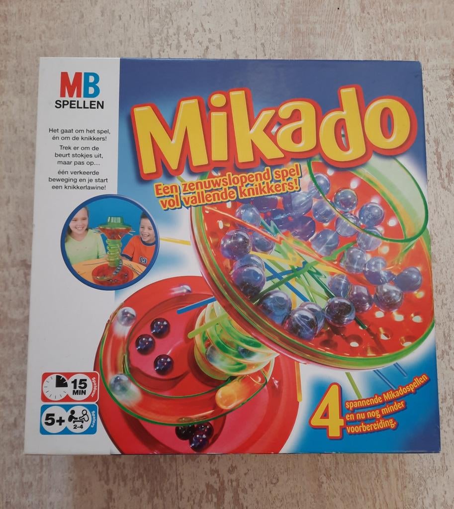 Gaaf MIKADO spel met de knikkers, Hobby en Vrije tijd, Gezelschapsspellen | Bordspellen, Vijf spelers of meer, Ophalen of Verzenden