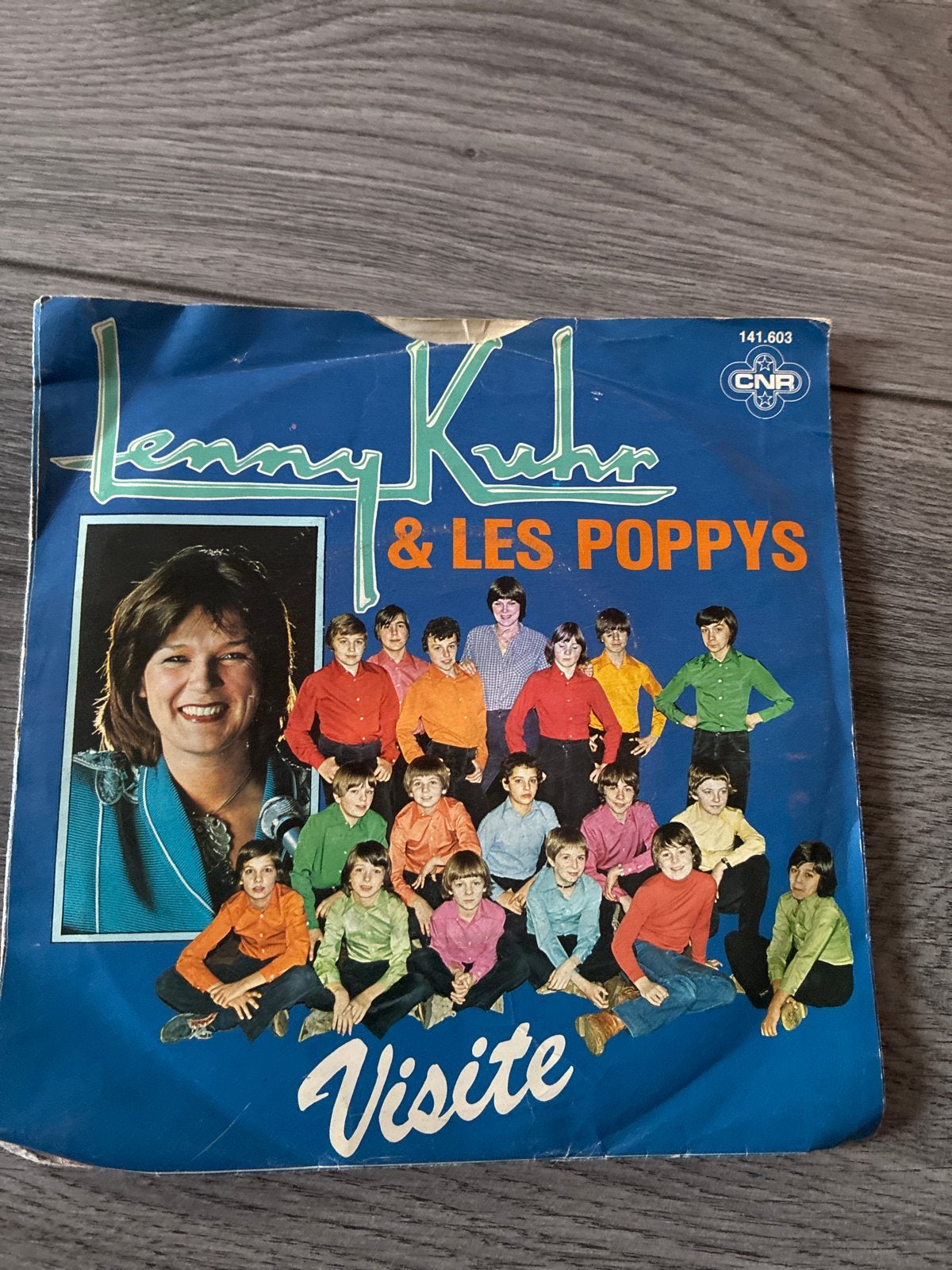 Lenny Kuhr & Les Poppys - Visite (Vinyl Single), Cd's en Dvd's, Gebruikt, 7 inch, Ophalen of Verzenden, Levenslied of Smartlap