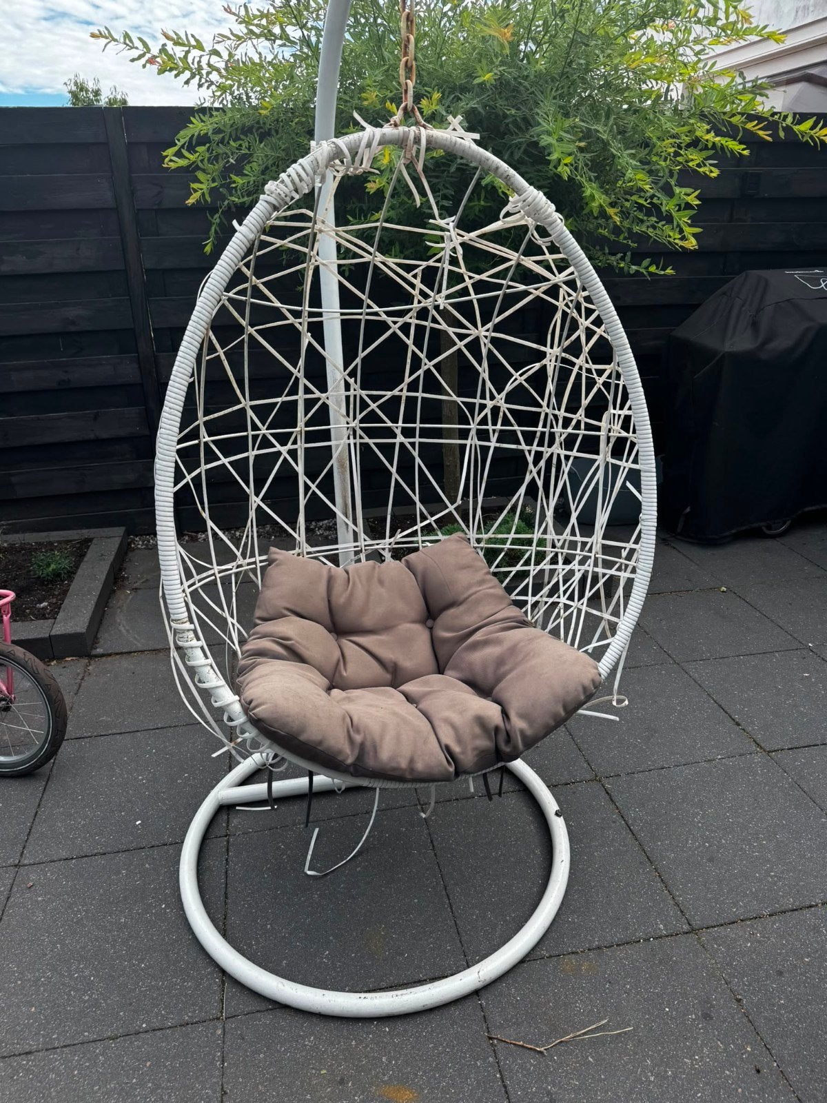 gratis hangstoel, Ophalen, Gebruikt, Metaal