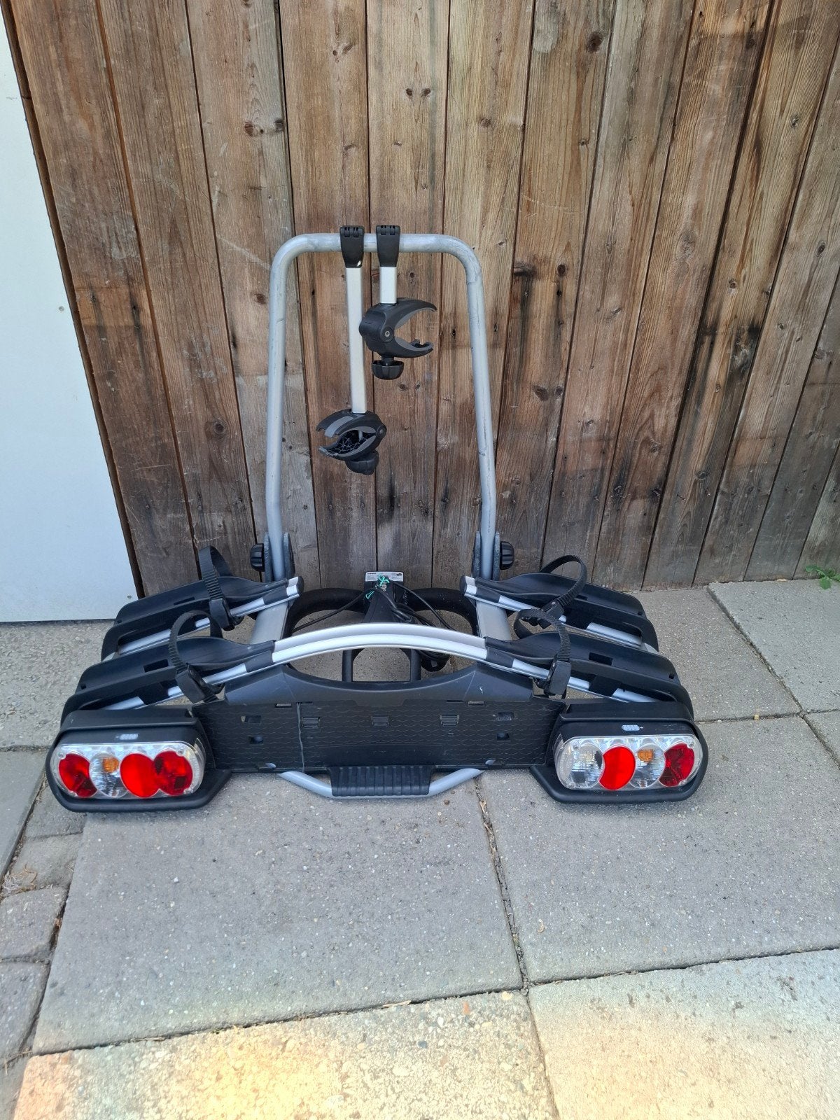 Thule EuroWay 920 Trekhaakdrager voor 2 fietsen, Ophalen, Gebruikt, Brede banden, 2 fietsen