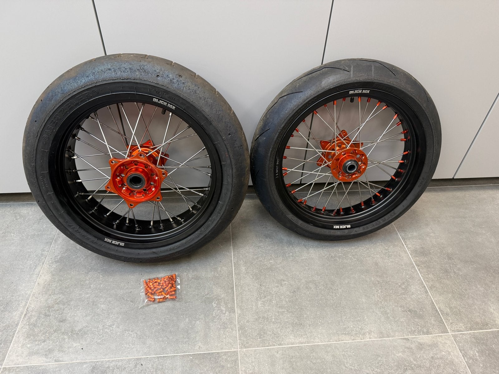 Supermoto velgen/wielen KTM sxf/exc, Ophalen, Gebruikt