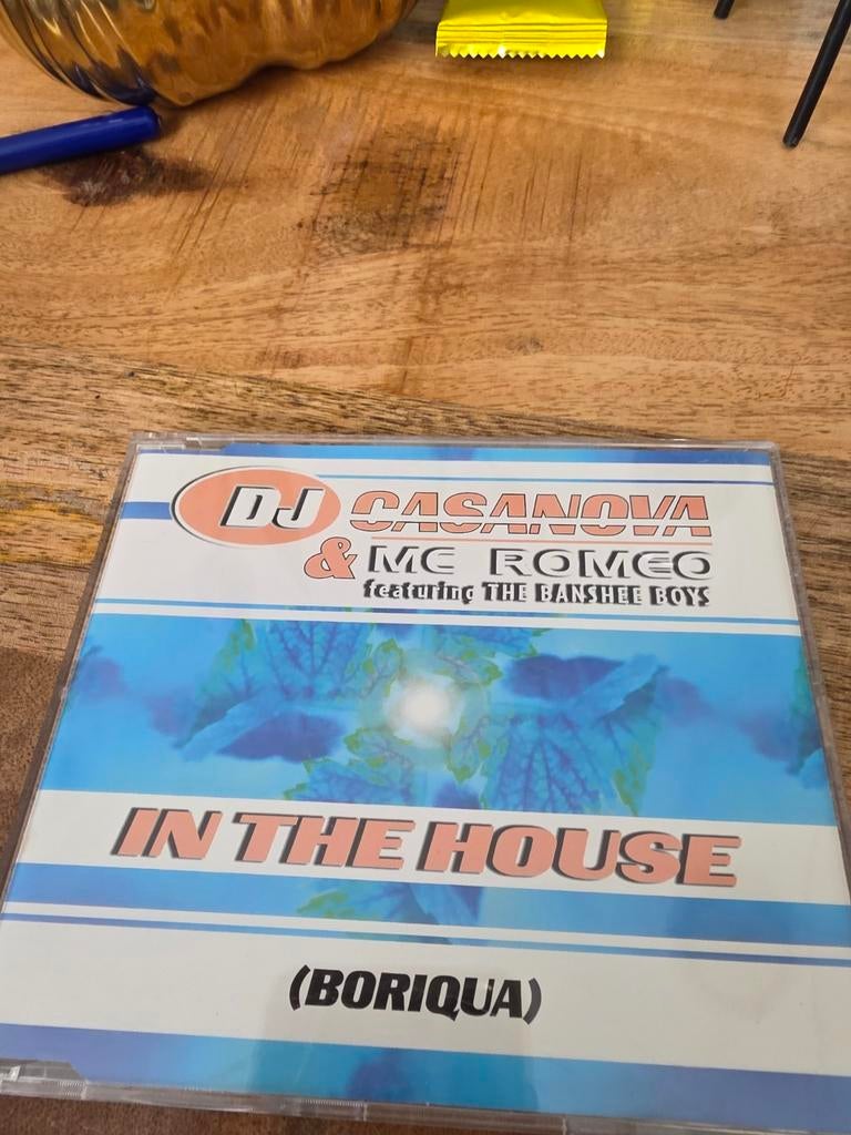 DJ Casanova & MC Romeo - In The House (BoriQua) CD, Cd's en Dvd's, Ophalen of Verzenden, Gebruikt, Dance Populair