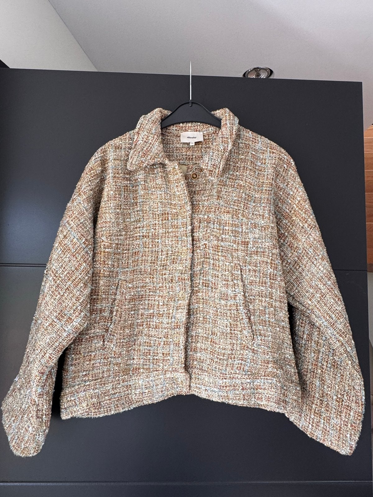 Shoeby Jasje Maat L/XL, Ophalen of Verzenden, Zo goed als nieuw, Maat 46/48 (XL) of groter, Meerkleurig