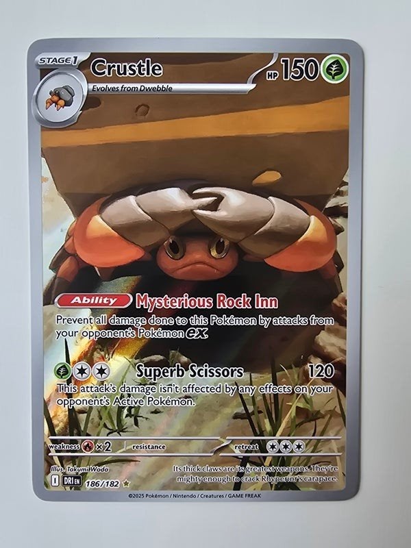 CRUSTLE (DESTINED RIVALS 186/182) (TRADING CARD), Verzenden, Zo goed als nieuw