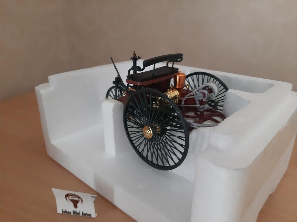 Benz Patent Motorwagen 1886 van Norev HQ 1:18, Norev High Quality, Auto, Nieuw, Norev