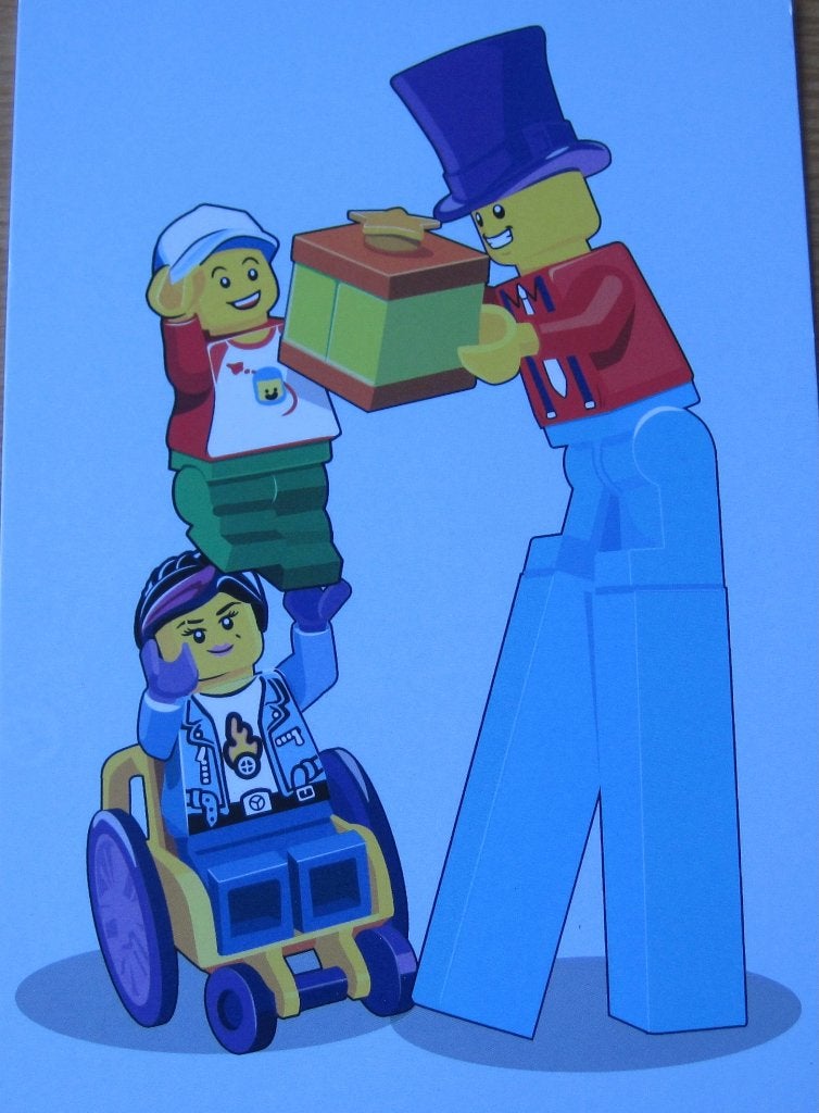 voor het kind - kinderpostzegels - LEGO - op stelten - nieuw, Verzenden, 1980 tot heden, Ongelopen, Overige thema's