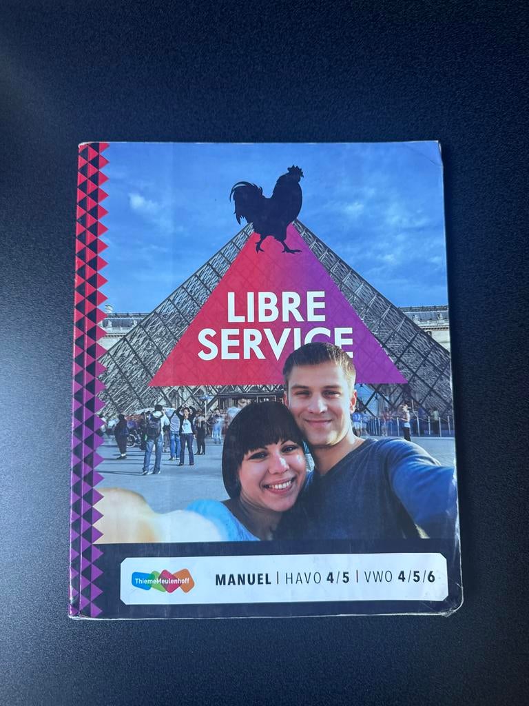 Libre Service Frans handboek HAVO/VWO 4/5/6, Ophalen of Verzenden, Alpha, Zo goed als nieuw, WO