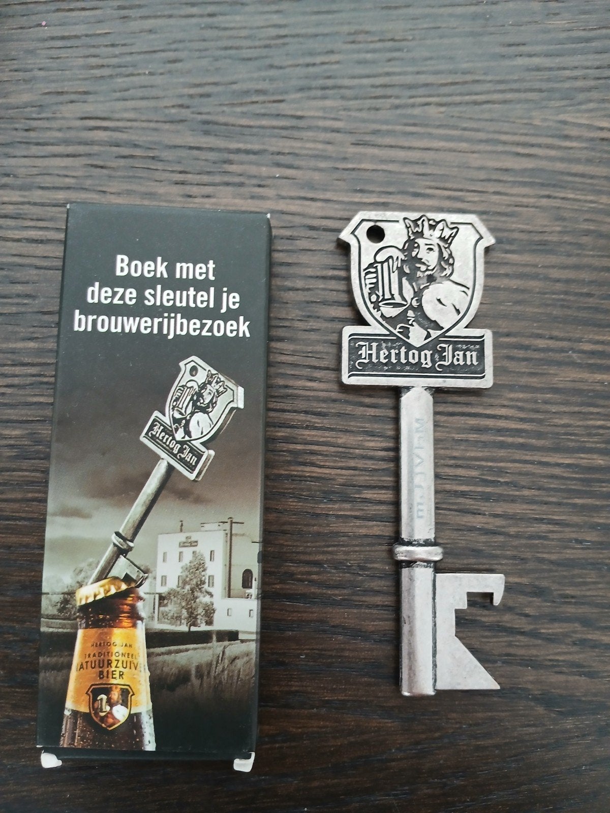 hertog jan sleutel in doosje, Ophalen of Verzenden, Zo goed als nieuw, Flesje(s), Hertog Jan