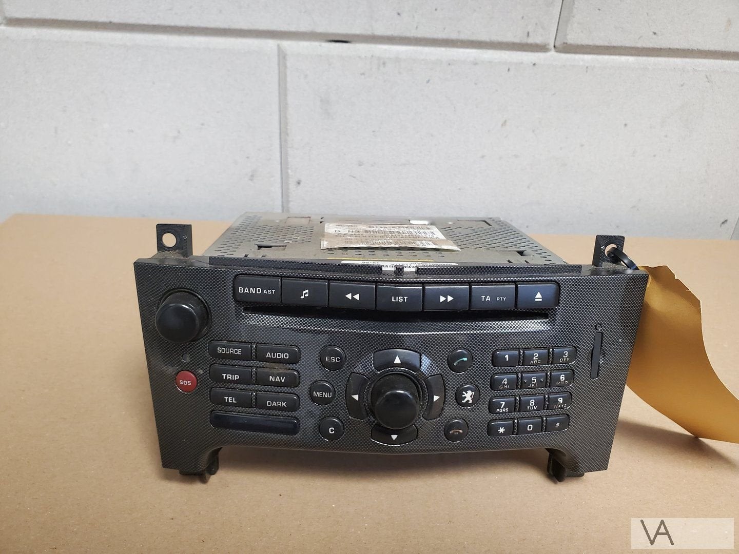 Peugeot 607 2001 - 2008 Radio CD Speler met navi 96601841TP, Auto diversen, Autoradio's, Ophalen of Verzenden, -, -, -