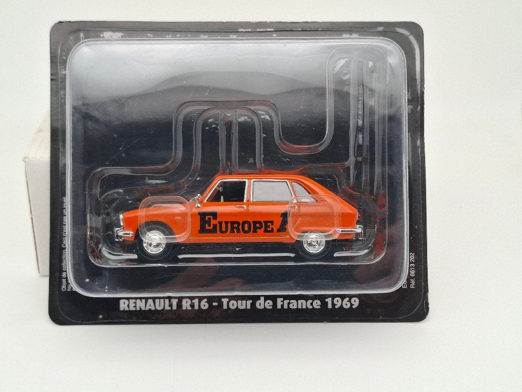 Renault R16 - Tour de France 1969 - Atlas 1/43, Hobby en Vrije tijd, Verzenden, Zo goed als nieuw, Auto, Overige merken